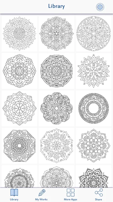 Mandala Coloring Pages Book Ekran Görüntüleri