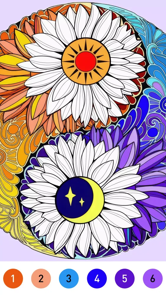 Tangkapan skrin Mandala Color