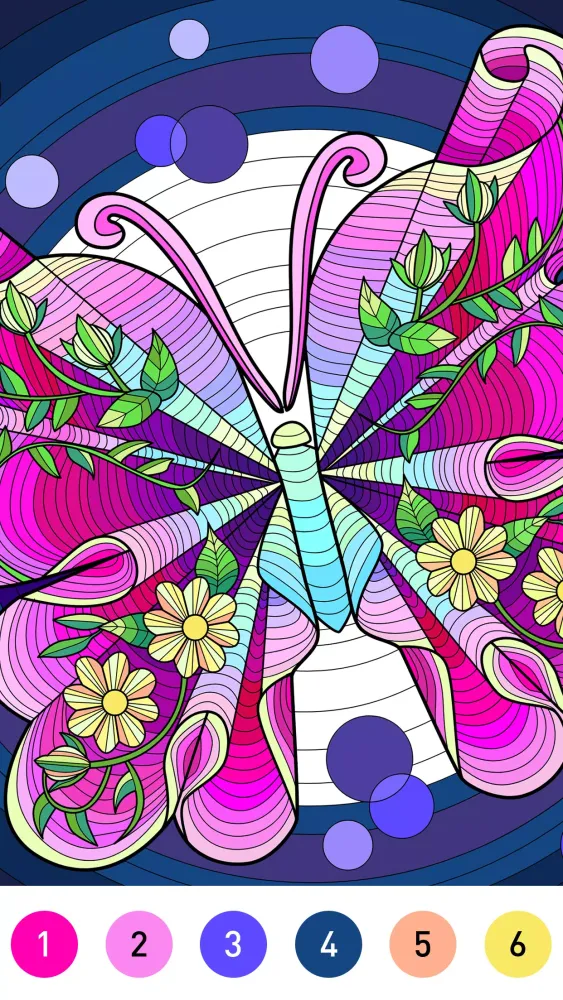 Tangkapan skrin Mandala Color