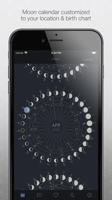 The Moon Calendar स्क्रीनशॉट