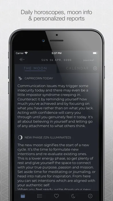 The Moon Calendar स्क्रीनशॉट