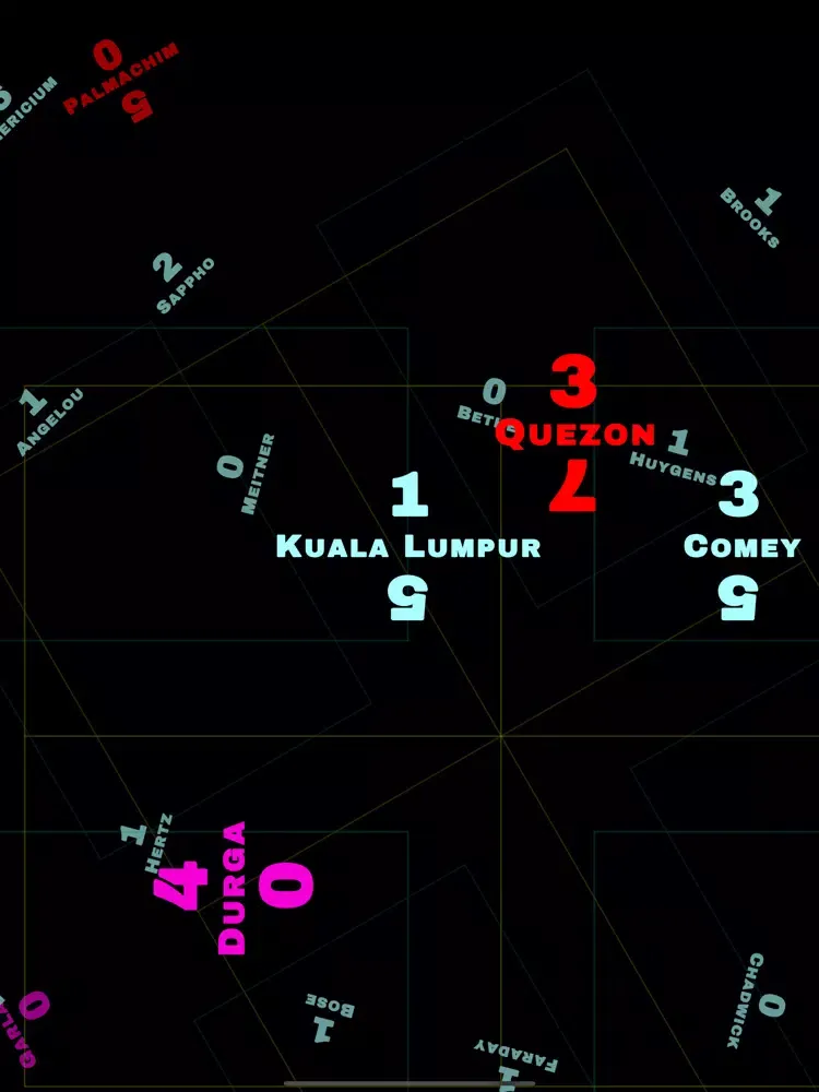 Tangkapan skrin Mandala Conspiracy iPad 