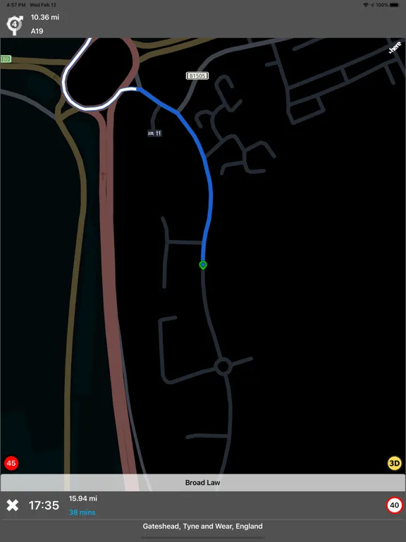 Mandata Navigation iPad  Screenshots