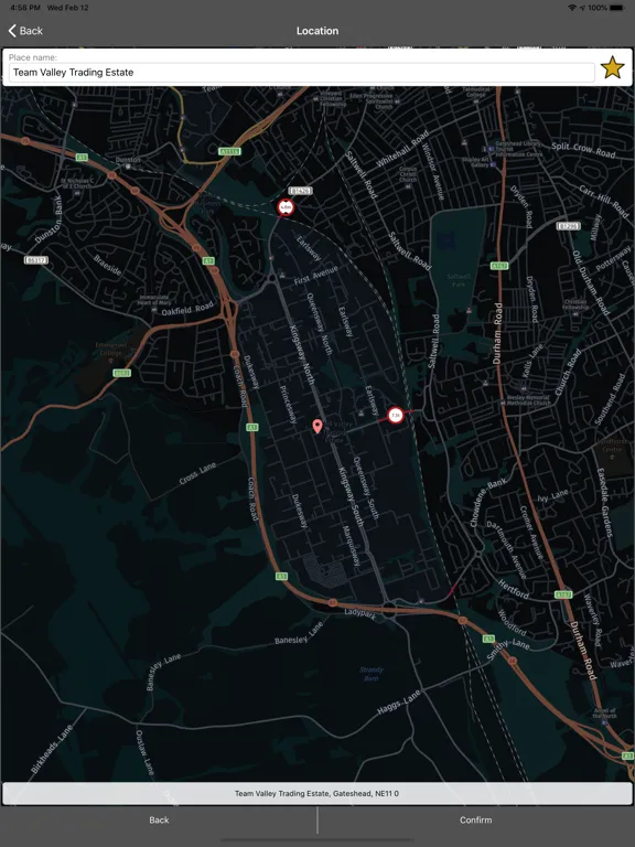 Mandata Navigation iPad  Screenshots