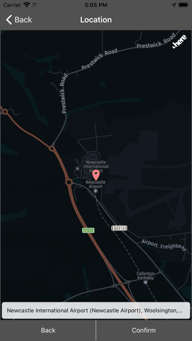 Zrzuty ekranu Mandata Navigation