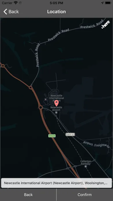 Mandata Navigation Screenshots