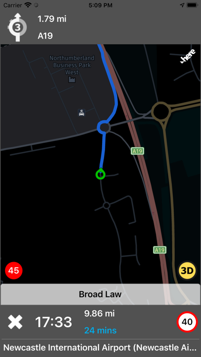 Zrzuty ekranu Mandata Navigation