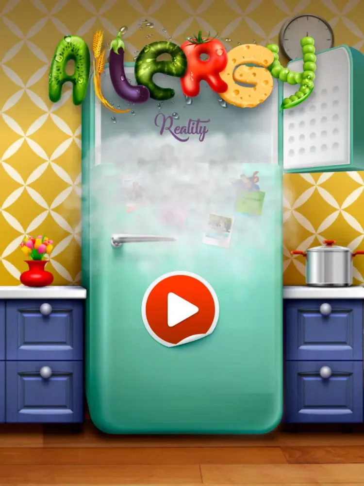 Capturas de pantalla de Allergy Reality: Food Safety iPad 