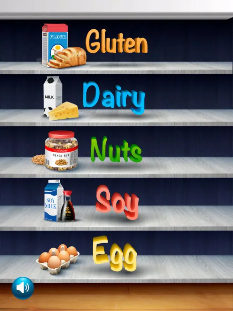 Capturas de pantalla de Allergy Reality: Food Safety iPad 