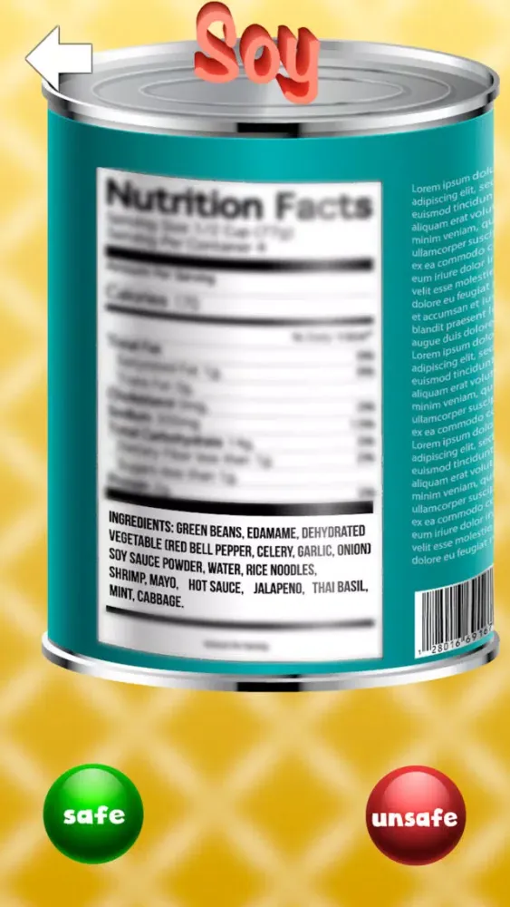 Capturas de pantalla de Allergy Reality: Food Safety