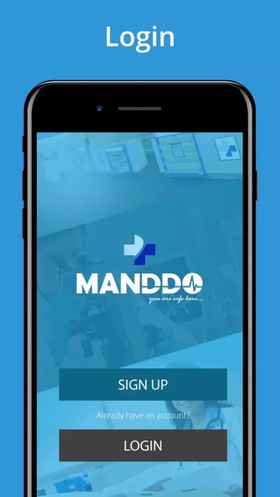 Tangkapan skrin Manddo