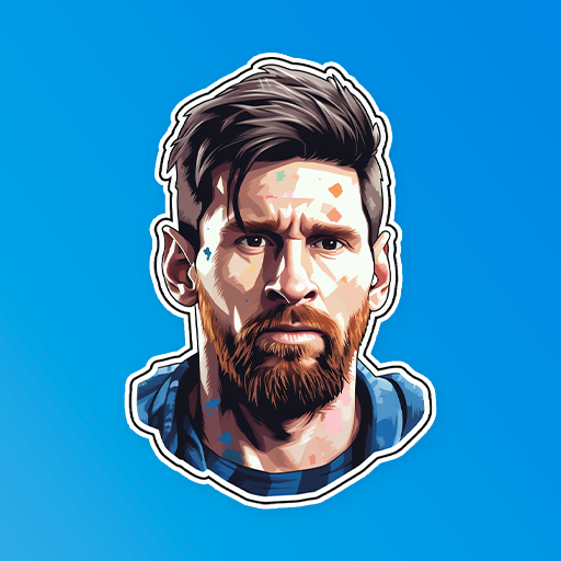 Lionel Messi Animated Stickers