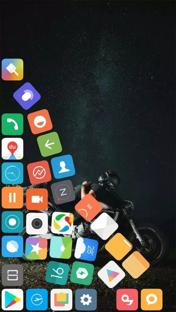 Tangkapan skrin Rolling icons - App and photo