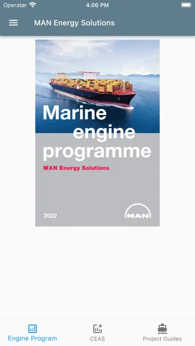 Скриншоты MAN ES Engine Programme