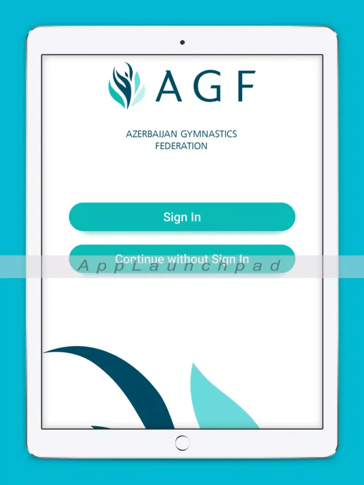 ภาพหน้าจอของ AGF iPad 