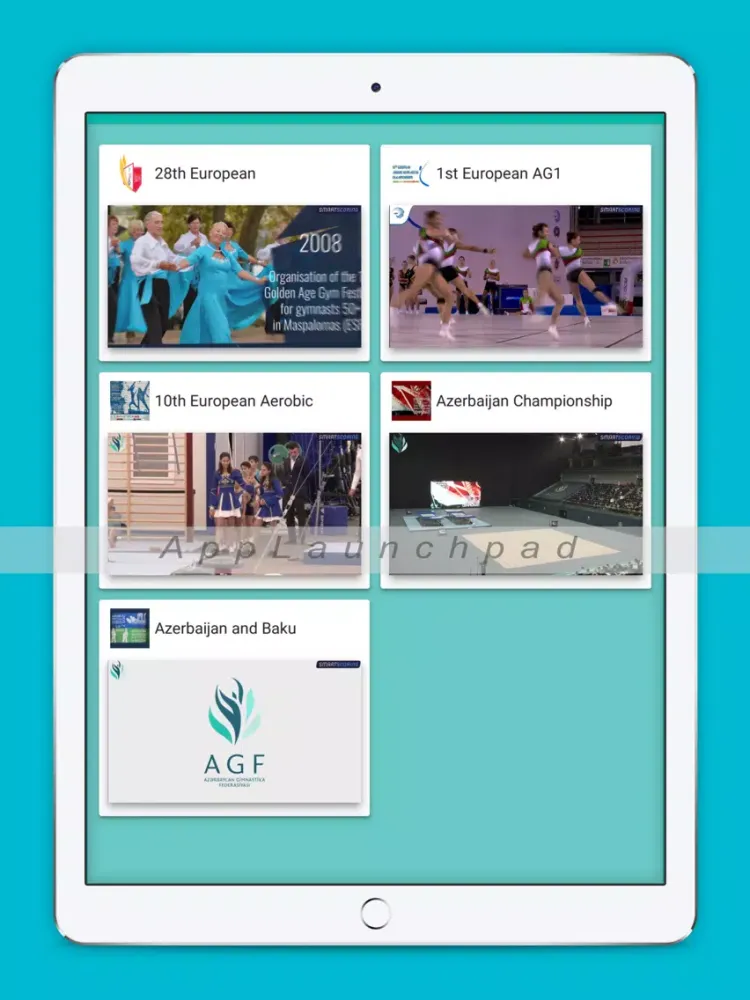 ภาพหน้าจอของ AGF iPad 