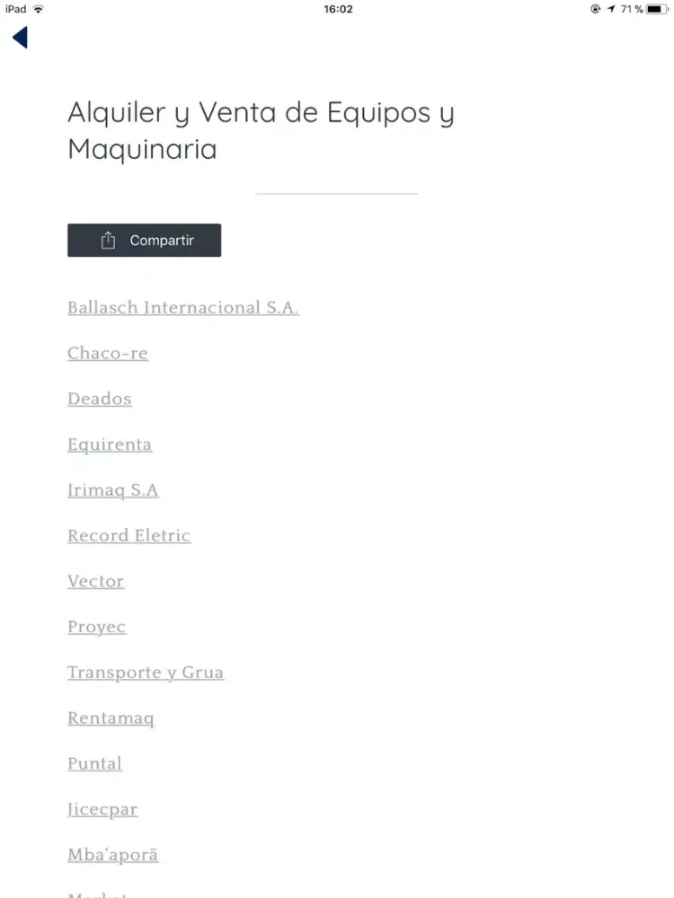 Tangkapan skrin MANDU'App iPad 