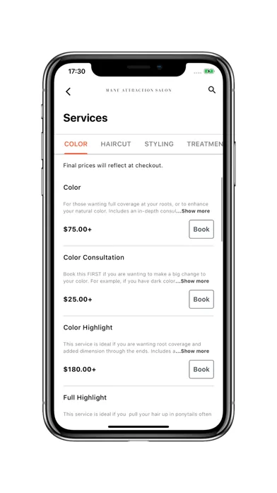 Ảnh chụp màn hình của MAS Guest App