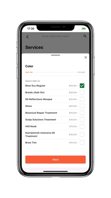 Ảnh chụp màn hình của MAS Guest App
