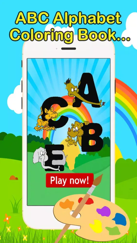 Capturas de pantalla de Color ME:ABC Animal Coloring Book Pages Kids Adult