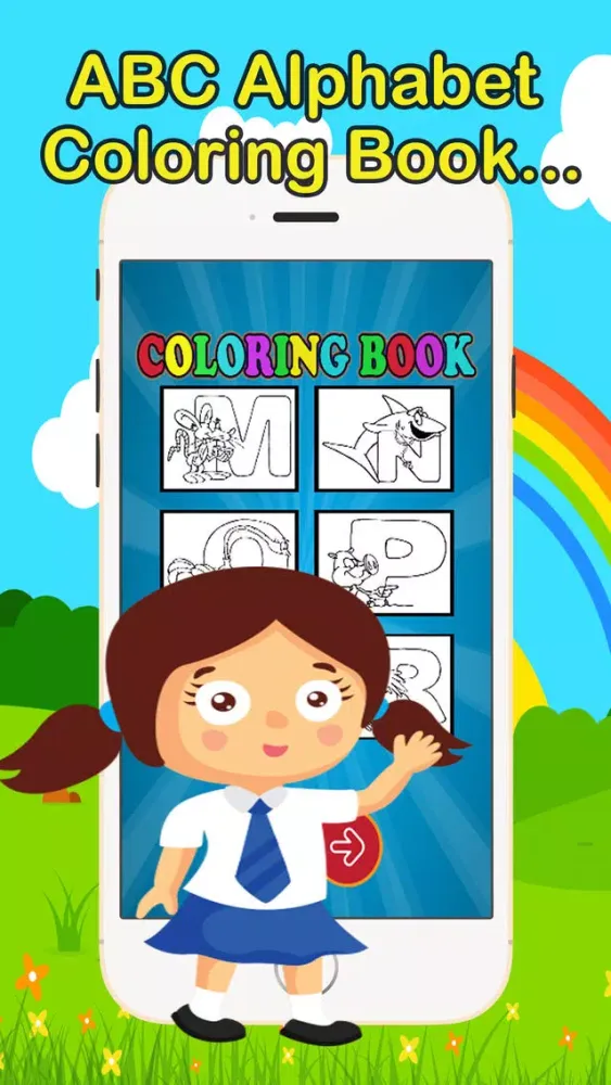 Capturas de pantalla de Color ME:ABC Animal Coloring Book Pages Kids Adult