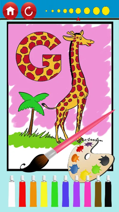 تصاویر Color:ABC Animals Letter Coloring Book Kids Adults