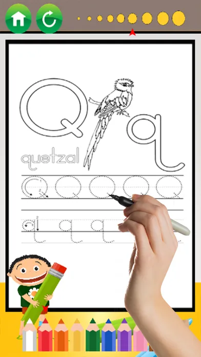 ABC Easy Coloring Book Pages For Kids & Adults Screenshots