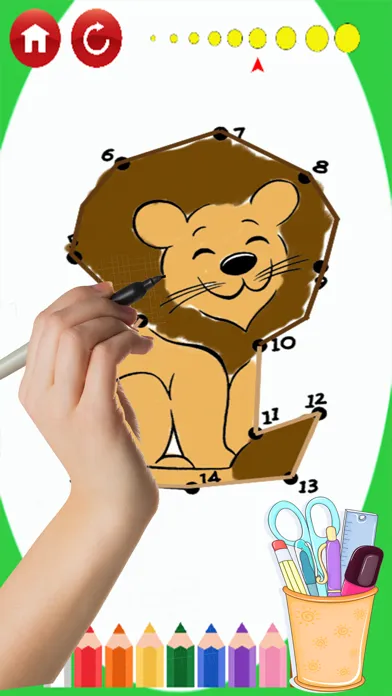 Dot dots:brain learning coloring games kids adults Screenshots