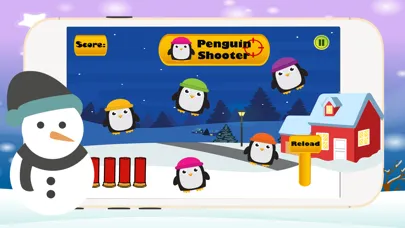Little Penguin Go! Shooter Games Free Fun For Kids應用截圖