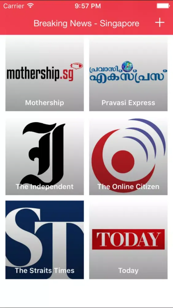 Breaking News - Singapore Screenshots