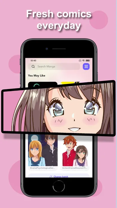 Screenshot di Manga Monkey