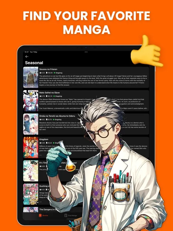 MangaGo Manga & Manhwa Reader iPad  سکرین شاٹس