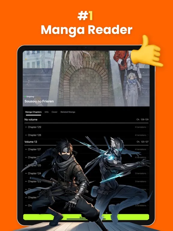 MangaGo Manga & Manhwa Reader iPad  سکرین شاٹس