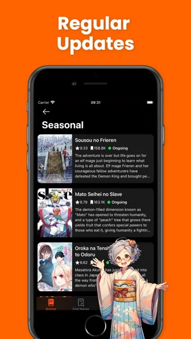 MangaGo Manga & Manhwa Reader سکرین شاٹس