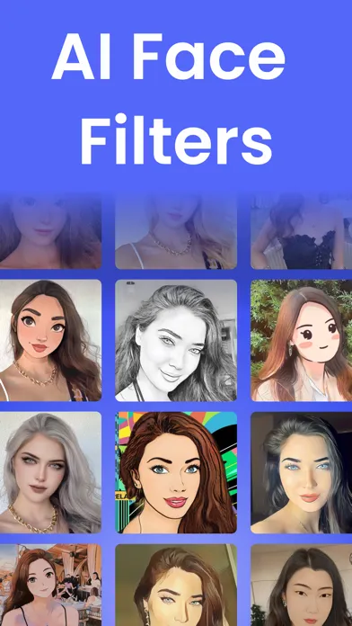 Captures d'écran de Sakura - Anime AI Filter