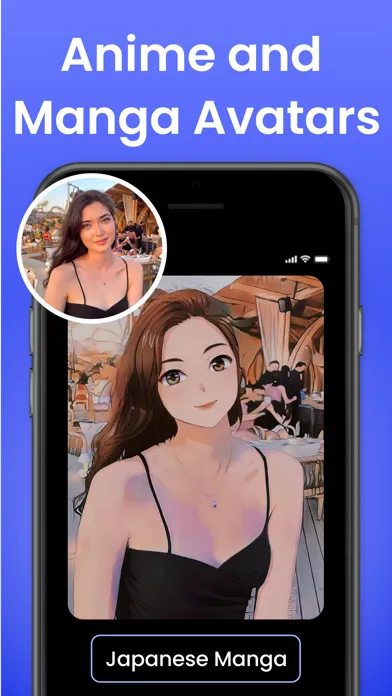Captures d'écran de Sakura - Anime AI Filter