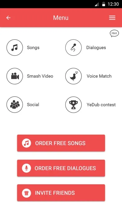 YeDub سکرین شاٹس