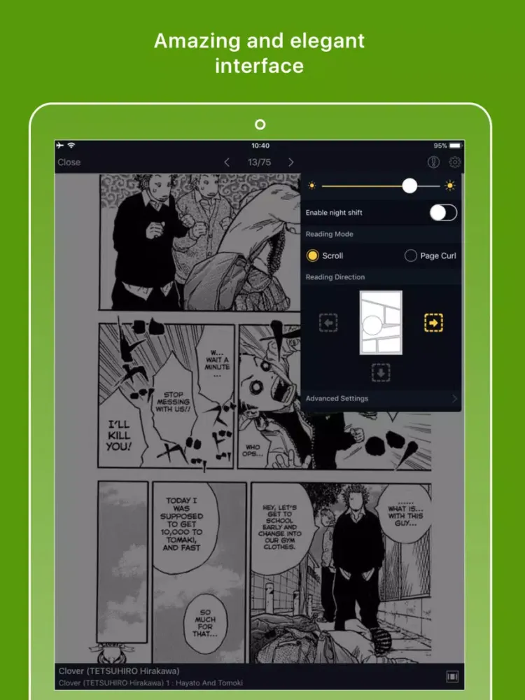 Скриншоты Manga Mew - Amazing Reader iPad 