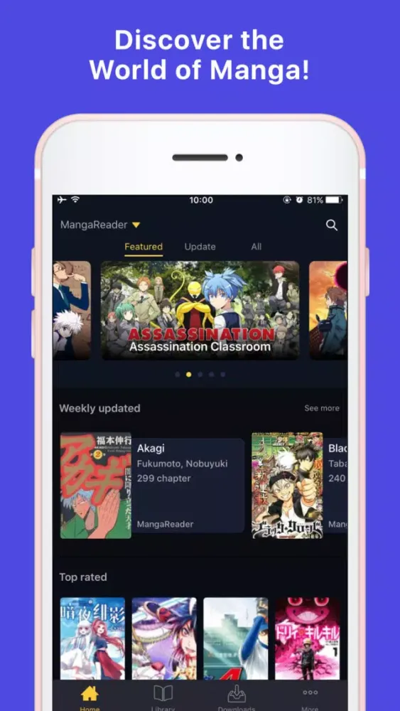 Скриншоты Manga Mew - Amazing Reader