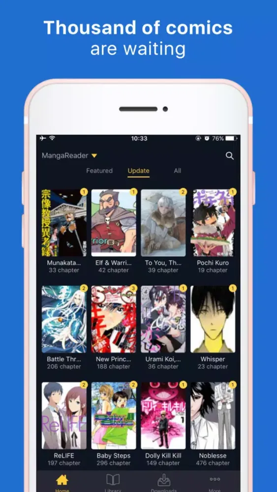 Скриншоты Manga Mew - Amazing Reader