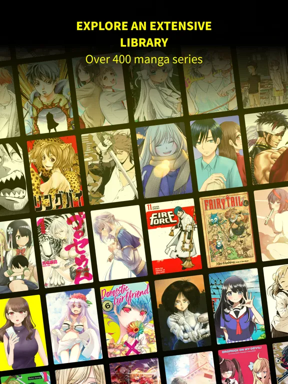 Mangamo Manga Reader & Comics iPad 应用截图