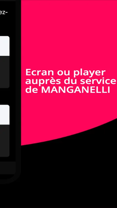 Zrzuty ekranu MANGANELLI activation écran