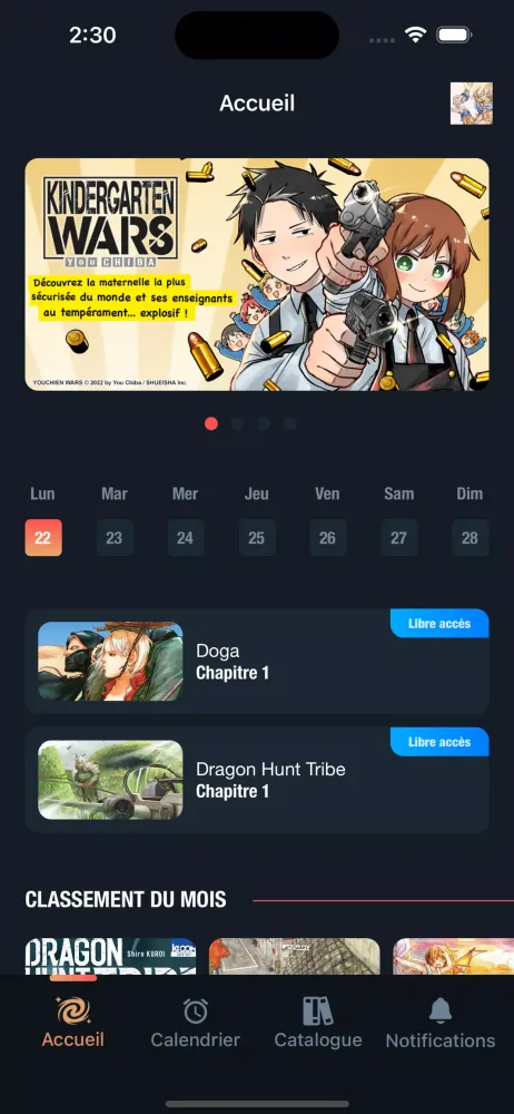 Capturas de pantalla de Manga Nova