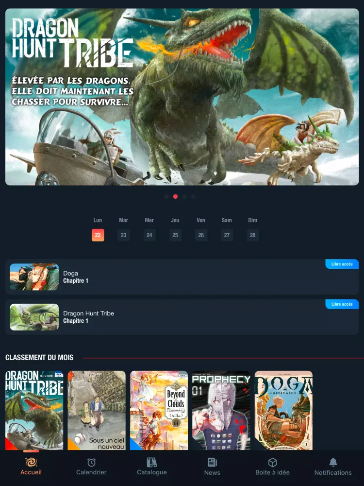 Capturas de pantalla de Manga Nova
