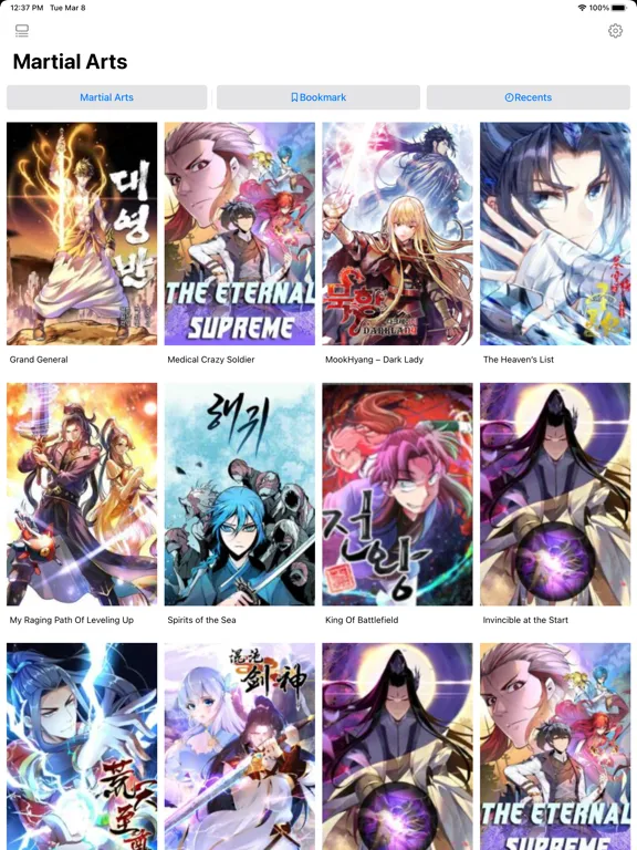 Manga Zone : Top Manga Reader iPad 应用截图