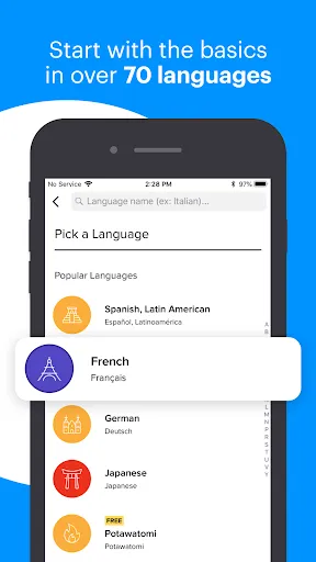 Capturas de tela do Mango Languages Learning