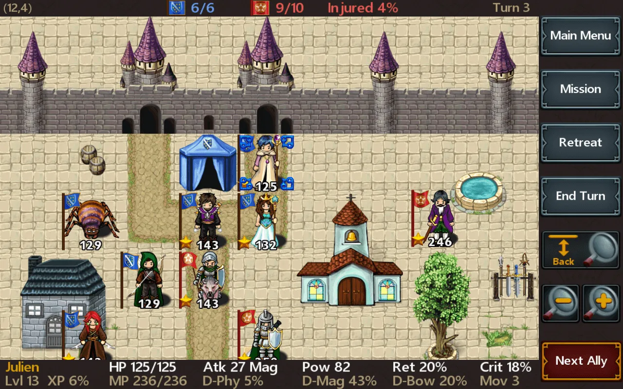 Tactics Maiden سکرین شاٹس