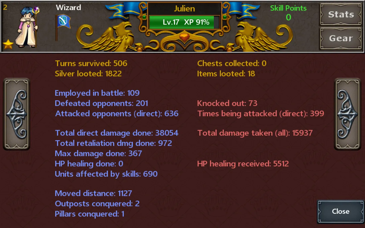 Tactics Maiden سکرین شاٹس