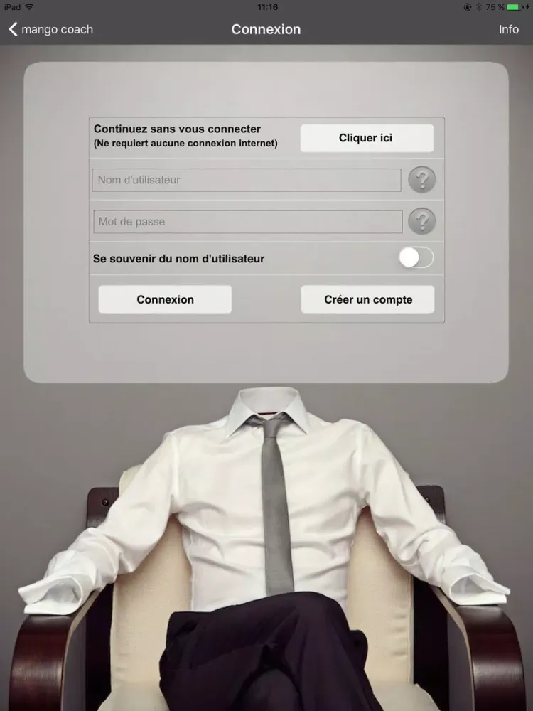 Capturas de pantalla de mango coach – PNL iPad 