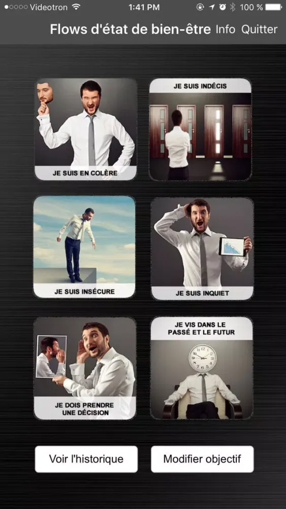 Capturas de pantalla de mango coach – PNL